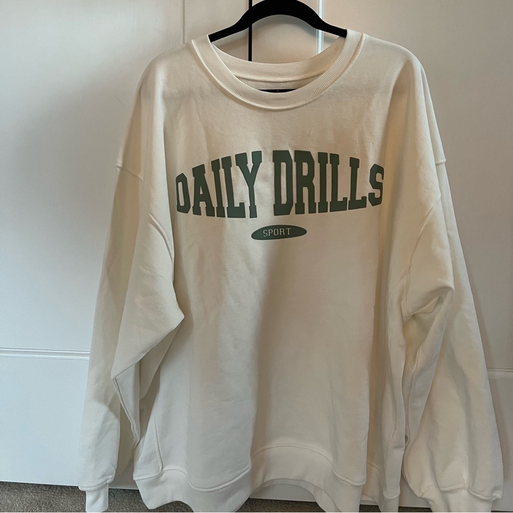 Daily Drills Oversized crewneck sport limited drop